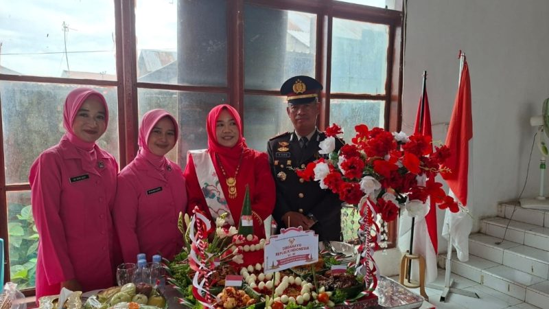 Rasa Syukur Kapolsek Bajeng Memperingati HUT RI yang ke-80
