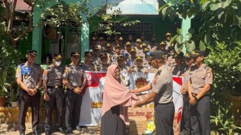 Sekolah Inspektur Polisi (SIP) Angkatan 54 Sambangi Panti Asuhan Annaser