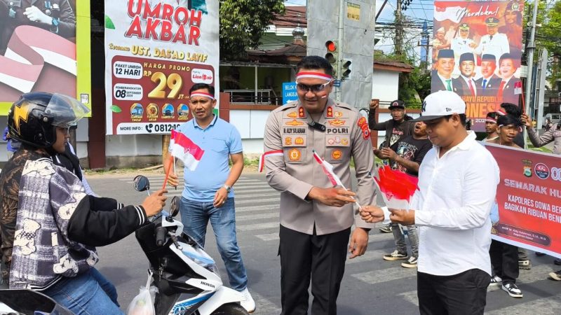 Dukung Reformasi Polri, Mahasiswa dan LSM di Gowa: Kapolres Gowa Patut Menjadi Contoh Polisi Humanis, Transparan, dan Peduli Rakyat