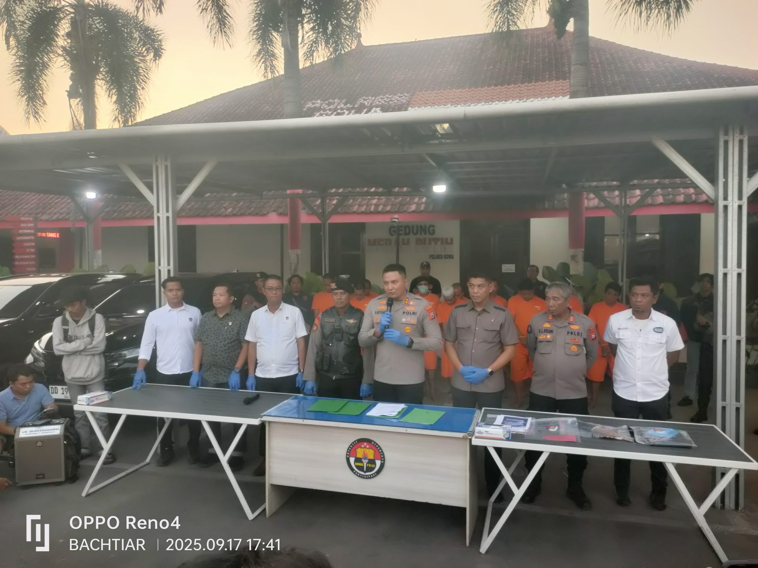 Bongkar Pertambangan Ilegal di Bajeng Polres Gowa Berhasil Amankan Excapator dan Salah Seorang Pelaku