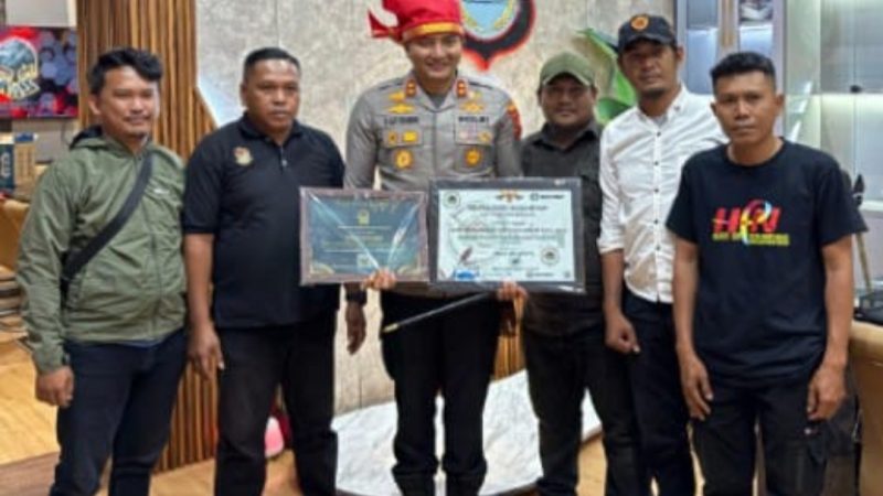 Apresiasi Lembaga Investigasi Negara (LIN) Untuk Kapolres Gowa AKBP Muhammad Aldy Sulaiman