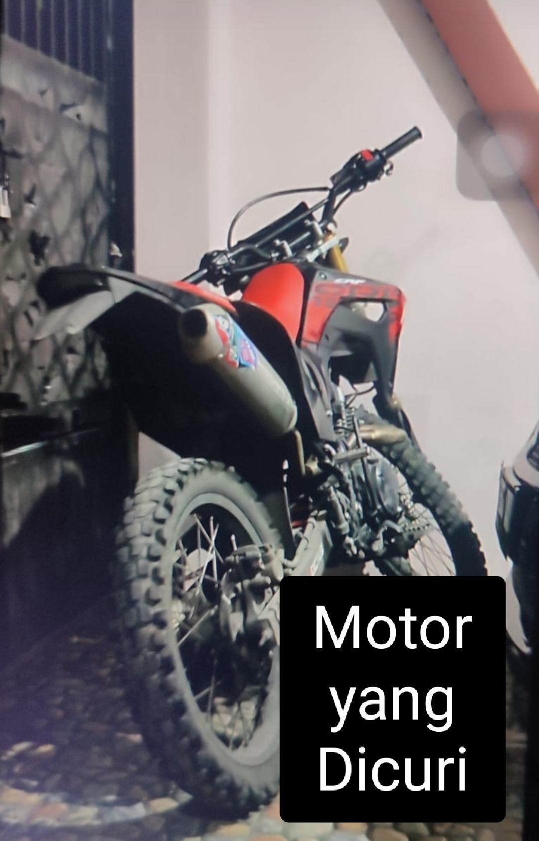Maraknya Sekarang Pencurian Motor: Warga Desa Jenetallasa Kec Pallangga Kecurian Motor CRF