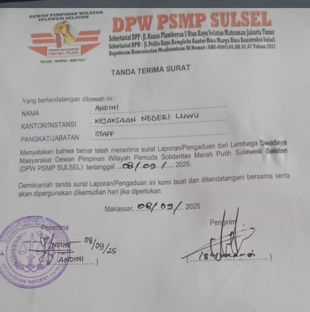 “Bukan Sekedar Gertakan” Kepala Desa Balubu Akan Berproses di Kejaksaan Negeri Luwu