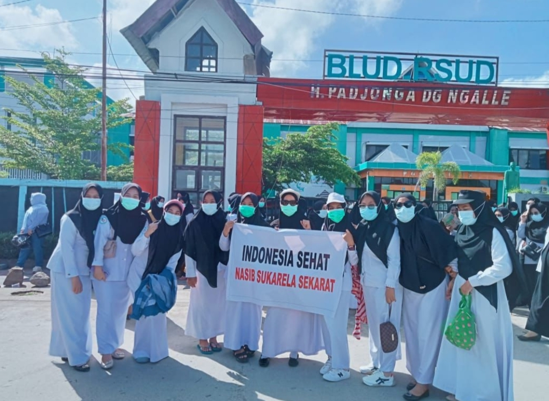 Tenaga Kesehatan Non-ASN Ancam Mogok Di RS Padjonga Takalar