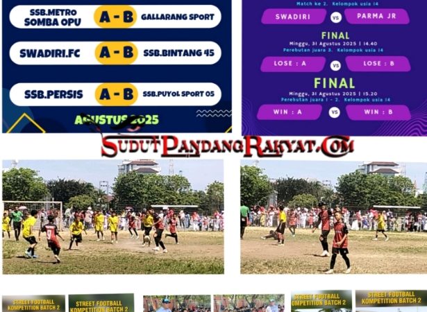 Turnamen Antar SSB Ramaikan Lapangan Karebosi Link, Ratusan Pemain Usia Dini Unjuk Bakat