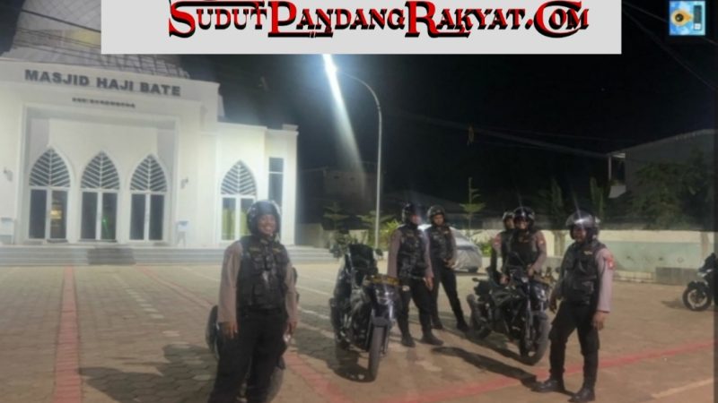 Patroli Dialogis dan Hunting, Polres Gowa Hadirkan Rasa Aman di Tengah Masyarakat