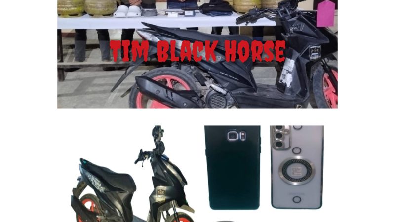 Berakhirlah Pelarian 3 Orang Pelaku Curat yang Sudah Ketangkap Oleh Tim Black Horse