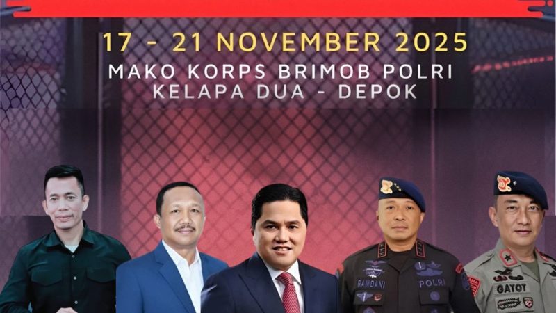 Kejuaraan Nasional (Kejurnas) IBCA MMA Piala Menpora RI dan Dankorps Brimob 2025