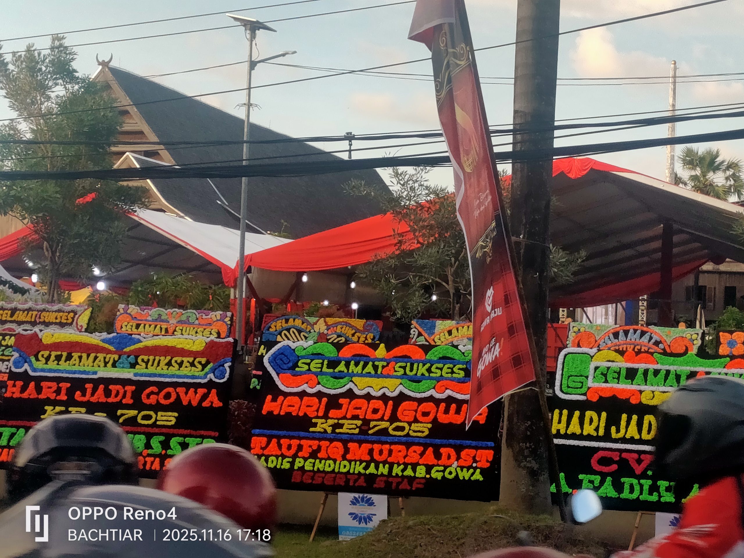 Penyelenggara Hari Jadi Gowa, Diduga Tak Kantongi Izin Keramaian