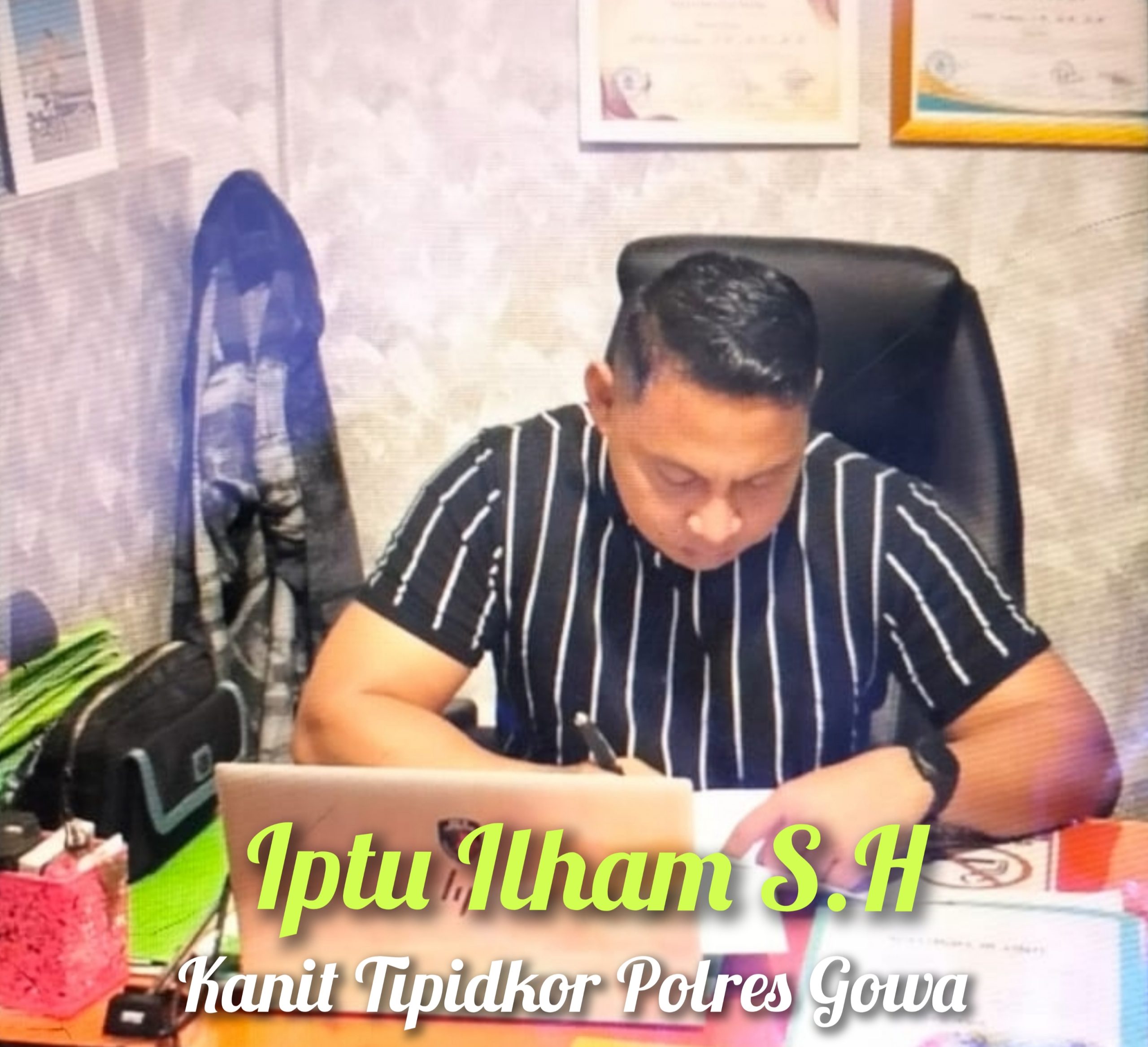 Pengungkapan Kasus Korupsi PTS Kanit Tipidkor Polres Gowa Dapat Apresiasi LSM L‑Pace