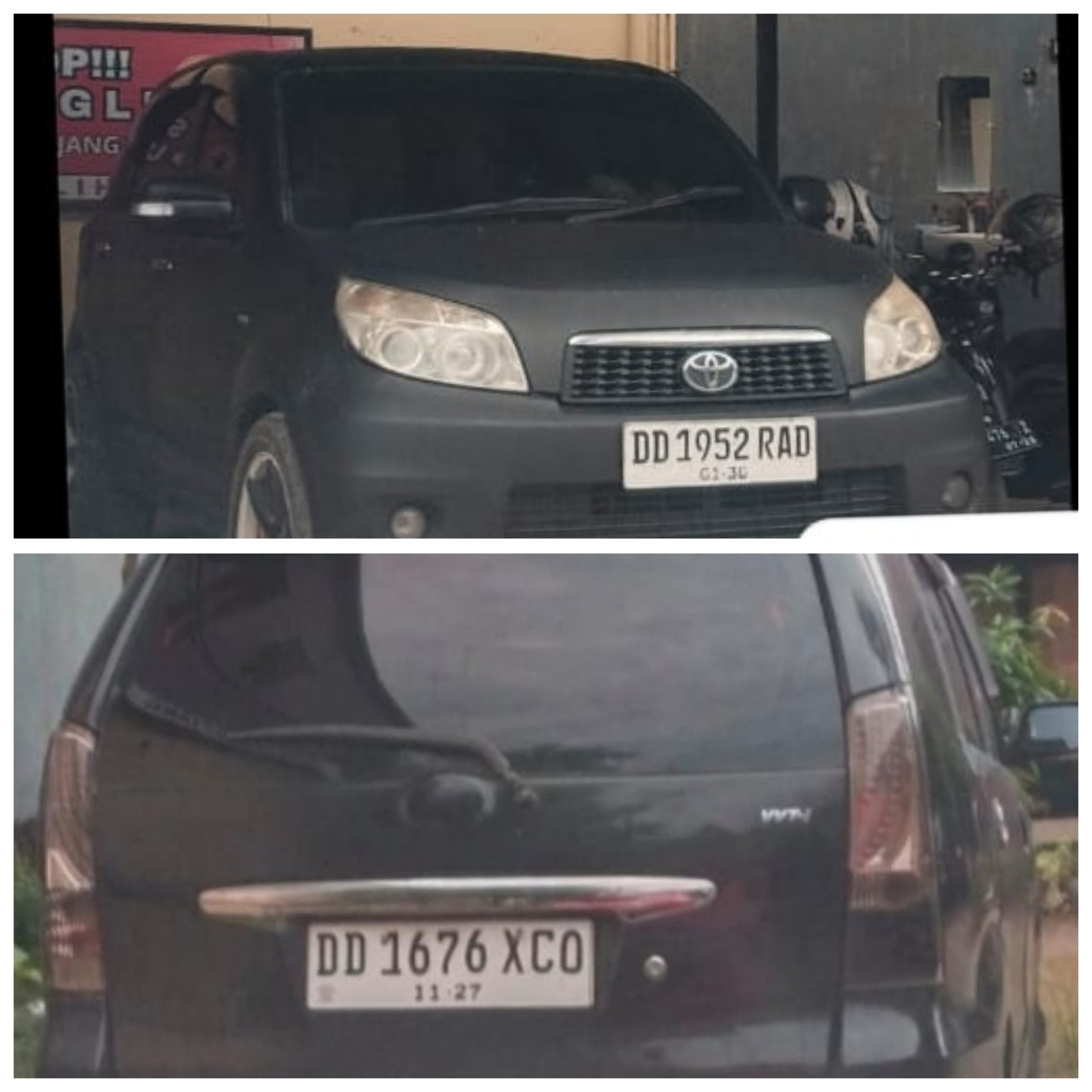 3 unit Mobil Bodong Disita Reskrim Polsek Pallangga, Tersangka di Pertayakan