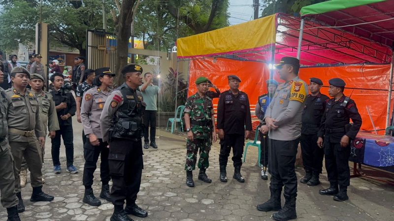 Pengamanan Ibadah Natal di Sejumlah Gereja di Gowa Berlangsung Aman dan Kondusif
