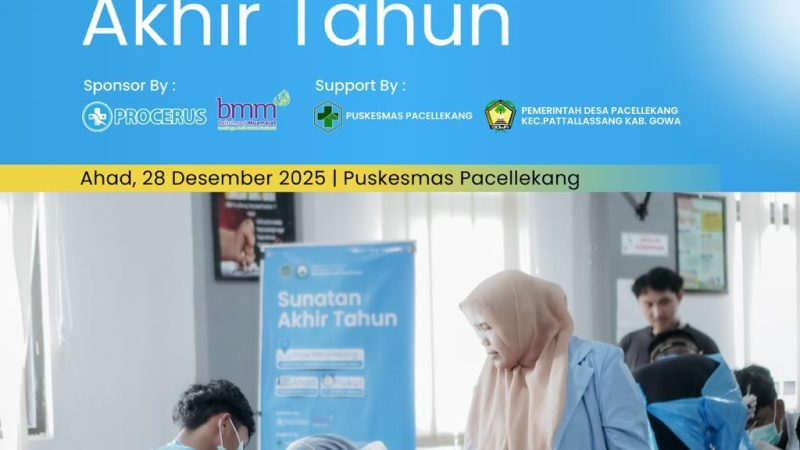 DPK BKPRMI Pattallassang Gelar Sunatan Massal Sambut Pelantikan Serentak Se-Kabupaten Gowa