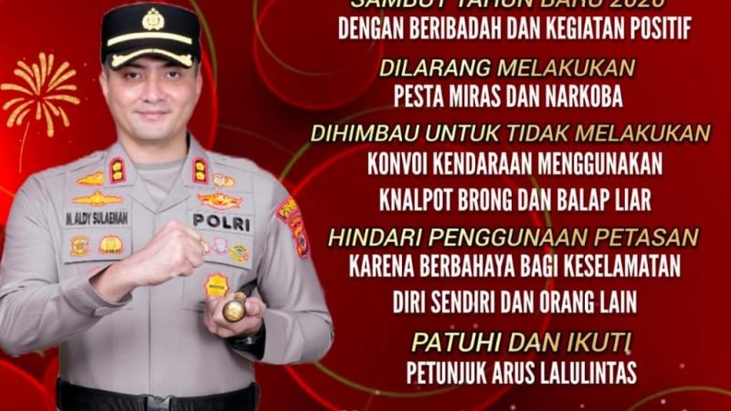 Kapolres Gowa Ajak Warga Perbanyak Ibadah dalam Rayakan Tahun Baru 2026 Tampa Hura-hura