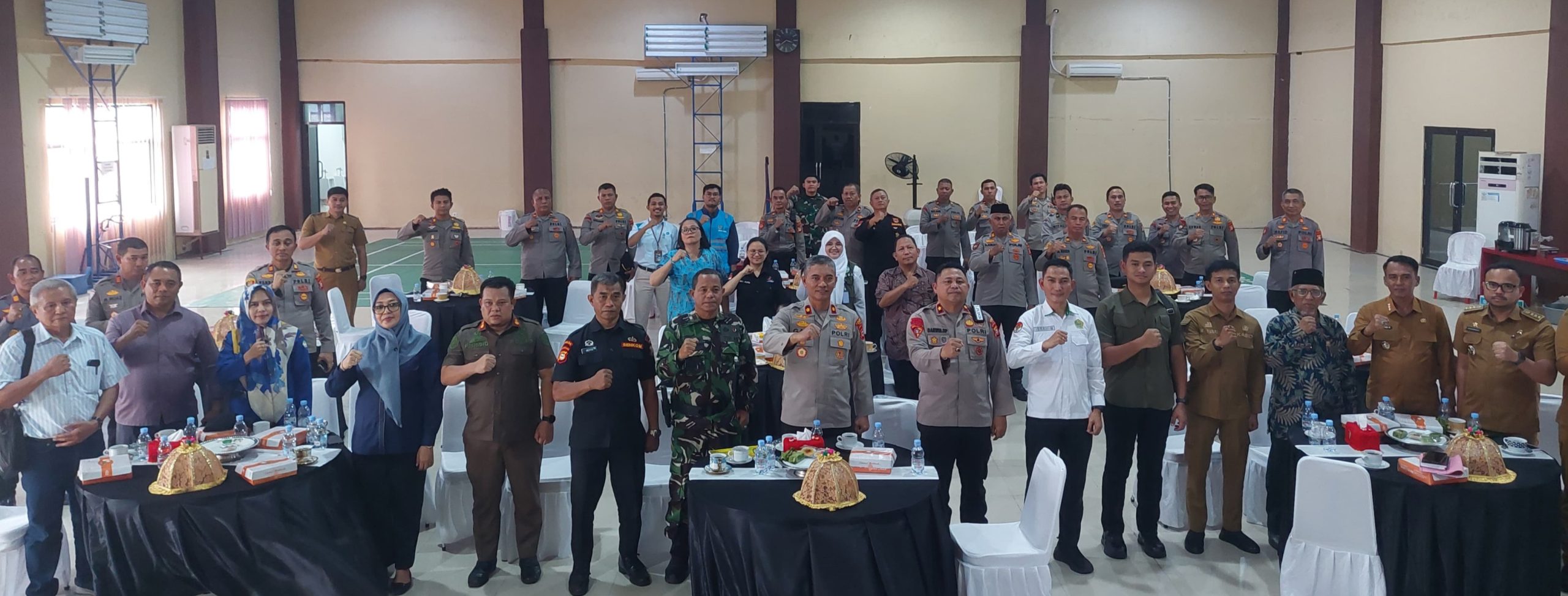 Sinergi Lintas Sektoral, Polres Gowa Siap Amankan Natal 2025 dan Tahun Baru 2026