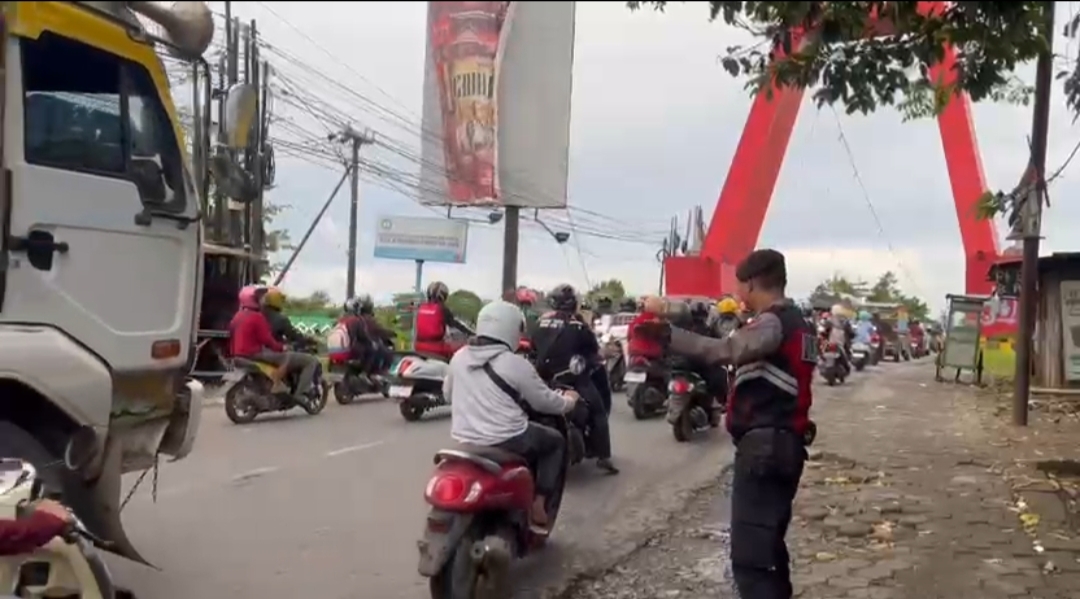 Polres Gowa Tingkatkan Patroli Samapta Jelang Pergantian Tahun 2025–2026