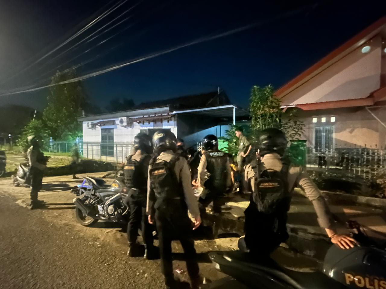 Cegah Gangguan Kamtibmas, Perintis Presisi Samapta Polres Gowa Intensifkan Cipkon Hingga Dini Hari