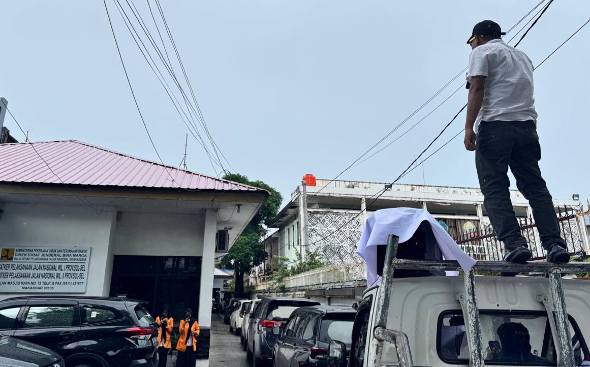 Proyek Infrastruktur Memakan Dana APBN 15’miliar di Jalan Cakke-Baraka Enrekang, Kini Disorot Oleh Beberapa Mahasiswa