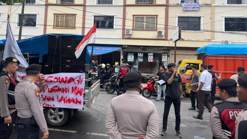 Aliasi Mahasiswa dan Pemuda Geruduk Kejari Gowa, Ada Apa ???